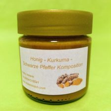 Honig-Kurkuma-Schwarze Pfeffer-Komposition 250ml