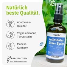 Casida Kolloidales Silber Spray 25 ppm